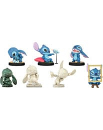 PRE-ORDER Lilo & Stitch Hero Box Art Gallery Series Mini Figures 8 cm Display (6)