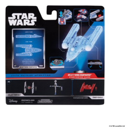 (Pre-order) Star Wars Medium Vehicle & Figure set BTL-B Y-wing & Ahsoka & R7-A7