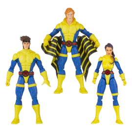 PRE-ORDER X-Men 60th Anniversary Marvel Legends Action Figure 3-Pack Gambit, Marvel's Banshee, Psylocke