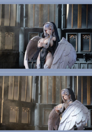(Pre-order) Original Character PVC Statue 1/6 Angel Sister Holy Wing Deluxe Edition 28 cm      