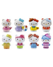 PRE-ORDER Sanrio Mini-Doll Four Seasons Series Mini Figures Hello Kitty 5 cm Display (12)