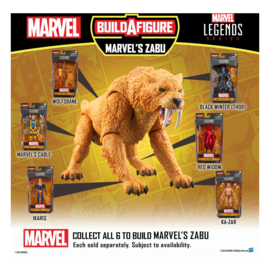 PRE-ORDER Marvel Legends Action Figure Wolfsbane (BAF: Marvel's Zabu) 15 cm