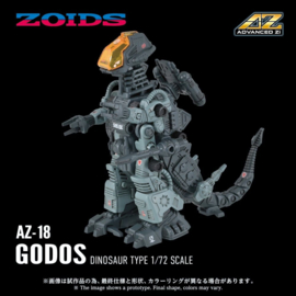 (Pre-order) Zoids Plastic Model Kit 1/72 AZ-18 Godos 13 cm
