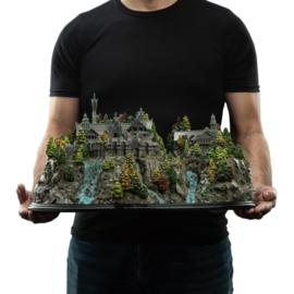 (Pre-order) The Lord of the Rings Diorama Rivendell Open Edition 28 cm