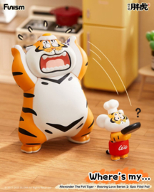 (Pre-order) Alexander The Fat Tiger Mini Figures Roaring Love Series 2: Epic Filial Fabil7 cm Display (8)