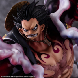 (Pre-order) One Piece Portrait.Of.Pirates SA-Maximum PVC Figure Monkey D. Luffy Gear 4 Bounce-Man 10th Limited Ver. 30 cm