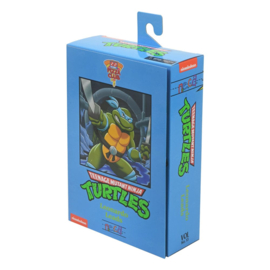 PRE-ORDER Teenage Mutant Ninja Turtles (Cartoon) Action Figure Ultimate Leonardo VHS 18 cm