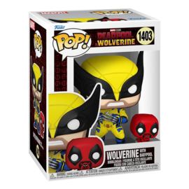 (Pre-order) Deadpool 3 POP & Buddy! Vinyl Figure Wolverine w/ Babypool 9 cm 