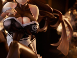 (Pre-order) Azur Lane PVC Figure 1/4 Takao Full Throttle Charmer 22 cm