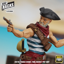 (Pre-order) Hero H.A.C.K.S. Core Action Figure 1/18 Heroes and Villains Wave 1 Daniel Wright: Pirate Quartermaster