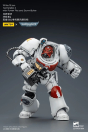 (Pre-order) Warhammer 40,000 Action Figure White Scars Terminator 2 with Power Fist and Storm Bolter 14 cm