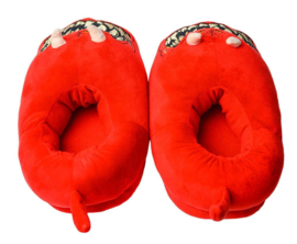 (Pre-order) Warhammer 40,000 Slippers Red Squig Slippers (One Size)
