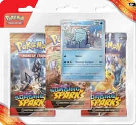 Pokémon TCG - Surging Sparks 3 Pack Blisters [Quagsire]