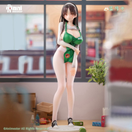 (Pre-order) Original Character Statue 1/6 First Business! Mari Hanamiya the Gentle Shop Assistant illustration by POPQN 28 cm  