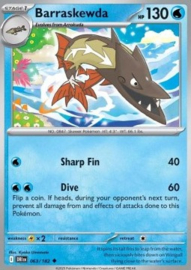 Pokémon TCG - Barraskewda - Reverse Holo- Destined Rivals - 063/182