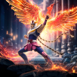 Saint Seiya Deluxe Art Scale Statue 1/10 Phoenix Ikki 41 cm      