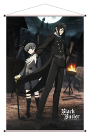 (Pre-order) Black Butler: Emerald Witch Arc Wallscroll Sebastian & Ciel 60 x 90 cm