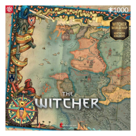 (Pre-order) The Witcher 3 Gaming Puzzle The Northern Kingdoms (1000 pieces) 