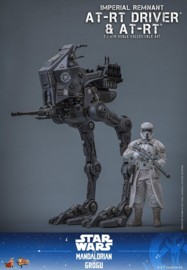 (Pre-order) Star Wars: The Mandalorian & Grogu Movie Masterpiece Action Figure Set 1/6 Imperial Remnant AT-RT Driver & AT-RT 60 cm