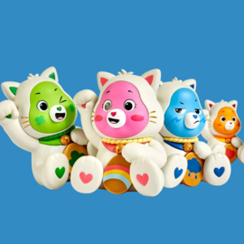 (Pre-order) Care Bears Plush Figures Fukuheya 8 cm Blind Box Display (8) 