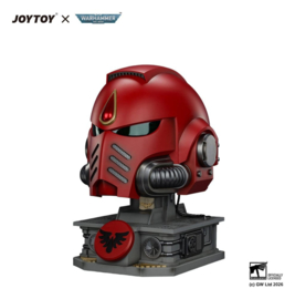 (Pre-order) Warhammer Replica Blood Angels MkX Helmet & Display Stand 44 cm
