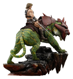 (Pre-order) Masters of the Universe Art Scale Statue 1/10 He-Man and Battle Cat 33 cm