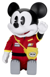 (Pre-order) Mickey and Friends Vinyl Bank SYAKING-BANG!! Functional Figurine Race Car Micky 48 cm