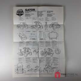 M.A.S.K. Gator instructies