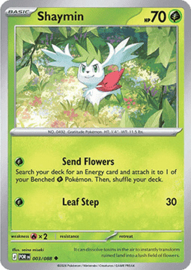 Pokémon TCG - Shaymin - Reverse Holo - Perfect Order - 003/088