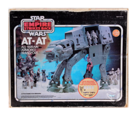 PRE-ORDER Kenner ESB (2nd Issue - Offer Box) & ROTJ (Endor) AT-AT Acrylic Display Case