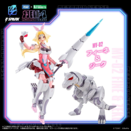 (Pre-order) Zoids Plastic Model Kit 1/10 MV-02 Fine & Zeke 18 cm