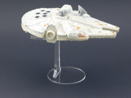 Vintage Star Wars Die Cast Millennium Falcon Display Stand