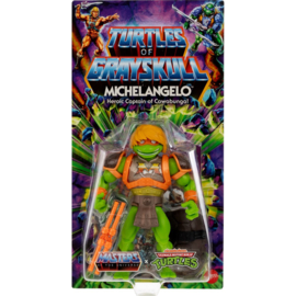 PRE-ORDER MOTU Masters of the Universe Origins Turtles of Grayskull Michelangelo