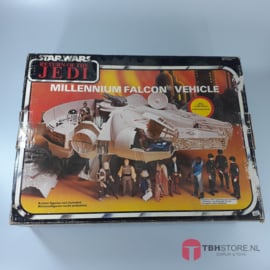 Vintage Star Wars - Millennium Falcon met ROTJ Bi-Logo doos