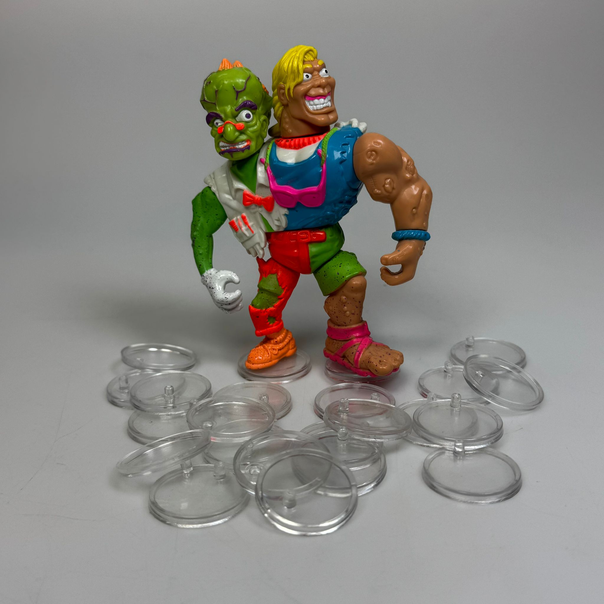 Toxic Crusaders Display Stands 20 stuks