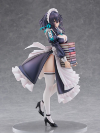 Original Illustration PVC Statue 1/6 Maid Maison Hanikami Kanojo Hikage Chigami Illustration by Piromizu 28 cm    