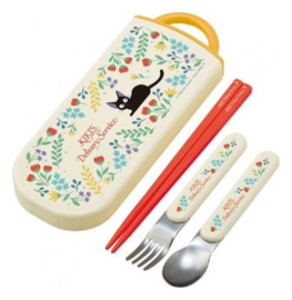 (Pre-order) Kiki's Delivery Service Chopsticks Spoon Fork Box Set Botanical Garden