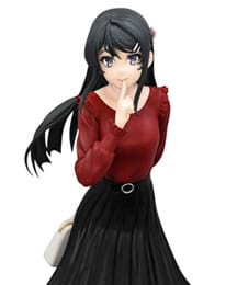 PRE-ORDER Rascal Does Not Dream of Bunny Girl Senpai Trio-Try-iT PVC Statue Mai Sakurajima Winter Outfit Ver. 21 cm