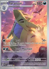 Pokémon TCG - Tyranitar - Paldea Evolved - 222/193