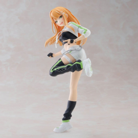 (Pre-order) The Idolm@ster Gakuen Espresto PVC Statue Sumika Shiun Accent green ver. 22 cm