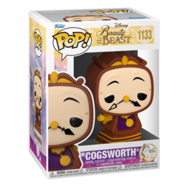 (Pre-order) Beauty and the Beast POP! Movies Vinyl Figure Cogsworth 9 cm