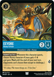 Lorcana TCG -Eeyore - Hunny Scholar - Foil - Attack of the Vine - 164/207