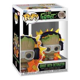 (Pre-order) I Am Groot POP! Vinyl Figure Groot w/ detonator 9 cm