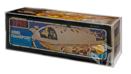 CUSTOM-ORDER Star Wars Kenner/Palitoy ESB/ROTJ Rebel Transport Acrylic Display Case