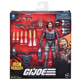 PRE-ORDER G.I. Joe Classified Series Deluxe Iron Grenadier Metal-Head