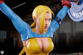 (Pre-order) Street Fighter Premier Series Statue 1/4 Cammy: Powerlifting Alpha 41 cm