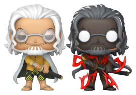 (Pre-order) One Piece POP! Animation Vinyl Figures Silvers Rayleigh with Chase Exclusive 9 cm Assortment (6)
