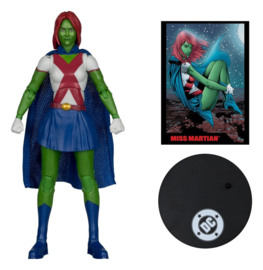 (Pre-order) DC Direct Page Punchers Action Figure Miss Martian (Teen Titans #41) (Red Platinum Edition) 17 cm