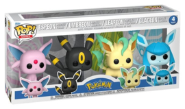 (Pre-order) Pokemon POP! Vinyl Figure 4-Pack Eeveelutions #2 Black Friday Bundle 9 cm