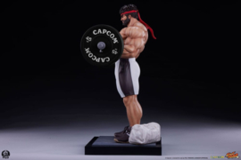 (Pre-order) Street Fighter Premier Series Statue 1/4 Ryu Battle Edition: Powerlifting 53 cm  